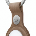 Apple FineWoven brelok do AirTaga taupe - brązowy - zdjęcie