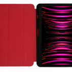 Etui do iPad Air 11 M3 Crong czerwony - zdjęcie