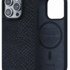 Etui do iPhone 15 Pro Njord Salmon Leather MG black - zdjęcie