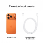 Apple iPhone 17 Pro 256GB - kosmiczny pomarańcz - zdjęcie
