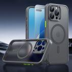 Etui do iPhone 16 Pro Max ESR Classic Pro Set Halolock MagSafe Frosted grey - zdjęcie