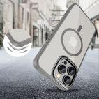 Etui do iPhone 16 Pro Max Tech-Protect Magedge MagSafe Titanium Gunmeatal - zdjęcie