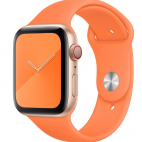 Apple Pasek 45 silikonowy w kolorze witaminy C - zdjęcie