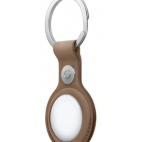 Apple FineWoven brelok do AirTaga taupe - brązowy - zdjęcie