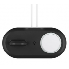 Stacja dokująca do Apple Watch oraz iPhone Spigen - czarna - zdjęcie