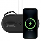 Stacja dokująca do Apple Watch oraz iPhone Spigen - czarna - zdjęcie