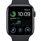 Apple Watch SE2 44mm aluminium w kolorze północy z paskiem sportowym w kolorze północy S/M - zdjęcie