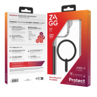 Etui do iPhone 15 Pro Max gear4 Santa Cruz Snap MagSafe - czarne - zdjęcie