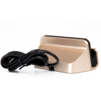 Stacja dokująca Aluminiowa do iPhone ALU - złota - zdjęcie