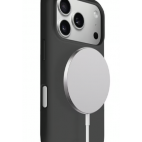 Etui do iPhone 17 Pro Crong Color MAG Cover czarne - zdjęcie
