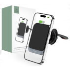 Uchwyt samochodowy Tech-Protect MM15W-V2 dashboard car mount 15W - czarny - zdjęcie