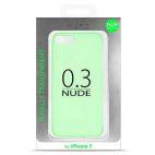 Etui iPhone 7/8/SE 2020 PURO 0.3 Nude -  fluo green - zdjęcie 