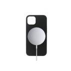Etui do iPhone 13 mini eSTUFF Silicone Magsafe - czarne - zdjęcie 