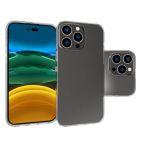 Etui do iPhone 14 Pro Max eSTUFF Ultra Slim - Przeźroczyste - zdjęcie