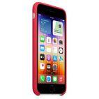 Etui do iPhone SE2 Applle Silicone Case - czerwony - zdjęcie 