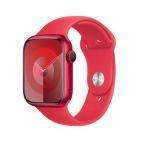 Pasek do Apple Watch 42/45mm Silicone - czerwony - zdjęcie 