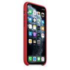 Etui do iPhone 11 Pro Apple Silicone Case - czerwone - zdjęcie 