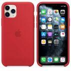 Etui do iPhone 11 Pro Apple Silicone Case - czerwone - zdjęcie 
