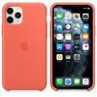 Etui do iPhone 11 Pro Apple Silicone Case - pomarańczowe - zdjęcie 