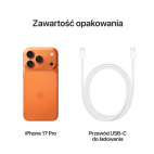 Apple iPhone 17 Pro 256GB - kosmiczny pomarańcz - zdjęcie