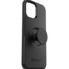 Etui do iPhone 12 Pro Max OtterBox Symmetry z PopSockets - Czarne - zdjęcie