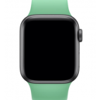 Pasek do Apple Watch 38/40/41mm silikonowy - miętowy - zdjęcie 