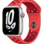 Pasek do Apple Watch 45mm silikonowy Nike+ - czerwony - zdjęcie 