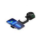 Ładowarka Indukcyjna Unitek P1223 3w1 przenośna - czarna - zdjęcie