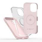 Etui do iPhone 17 Tech-Protect Silicone MagSafe pink pearl - zdjęcie