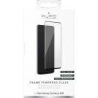 PURO Frame Tempered Glass - Szkło ochronne hartowane na ekran Samsung Galaxy A51 (czarna ramka) - zdjęcie 