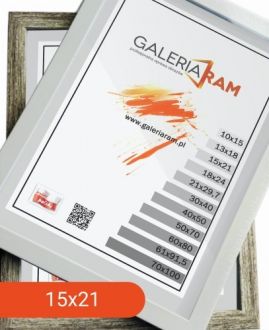 Rama z tworzywa WIK 15x21- 12 KOLORÓW - zdjęcie główne