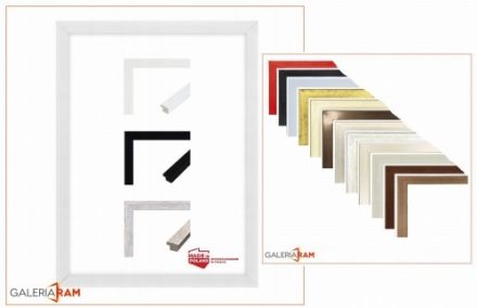 Rama z tworzywa WIK 18x24 - 12 KOLORÓW - zdjęcie główne