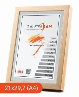 Rama do dyplomu Drewniana Sur GPJ 21x29,7 (A4) - zdjęcie główne