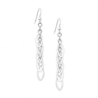 Długie Srebrne Kolczyki - zdjęcie główne