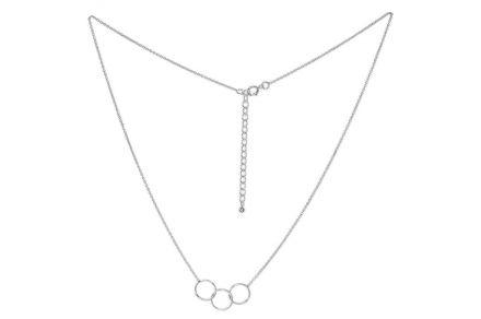 Naszyjnik ze srebra kółeczka - zdjęcie główne