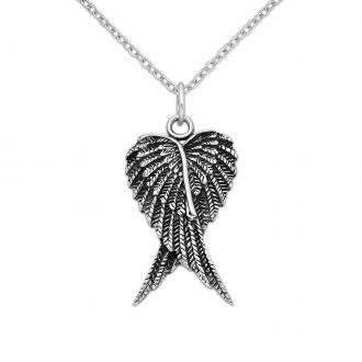 Srebrny wisiorek skrzydła anioła - zdjęcie główne
