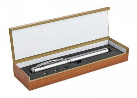 Długopis Wskaźnik Laserowy TouchPad Latarka +GRAWER - zdjęcie główne