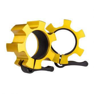 Zaciski ZG1500 do gryfów olimpijskich 50mm (2szt) złote - HMS - zdjęcie główne