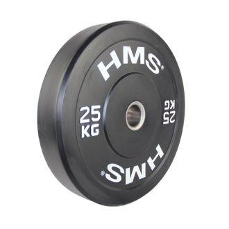 Obciążenie olimpijskie gumowane BBR25 25 kg - HMS - zdjęcie główne