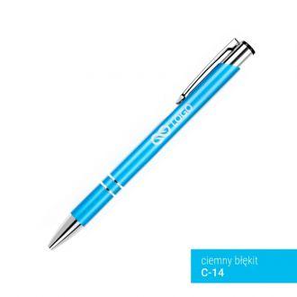 Gadżety reklamowe z nadrukiem - Długopis Cosmo - Ciemny błękit - zdjęcie główne