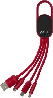 Kabel do ładowania Sam - Czerwony - zdjęcie główne