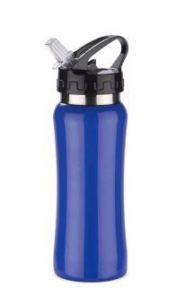 Bidon stalowy PATRO 600 ml - Niebieski - zdjęcie główne
