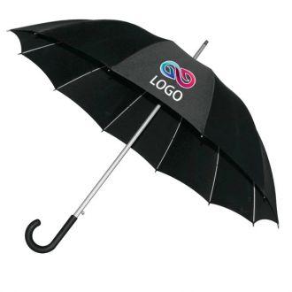 Elegancki parasol Basel - Czarny - zdjęcie główne