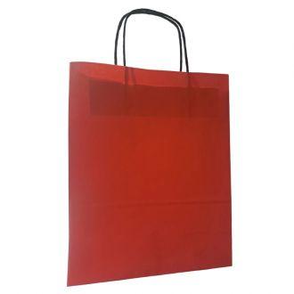 Torba papierowa Soft A4 - Czerwony - zdjęcie główne