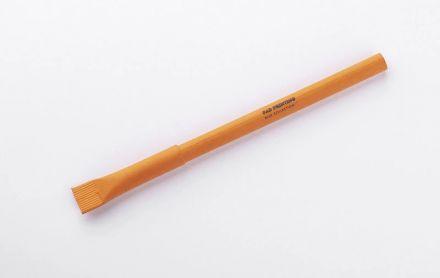 Długopis papierowy PINKO - Pomarańczowy - zdjęcie główne