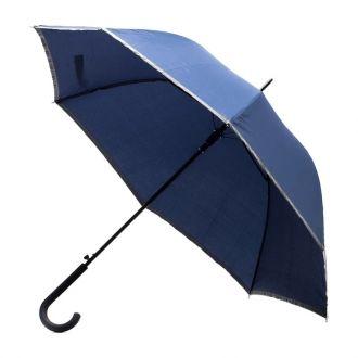 Parasol z taśmą odblaskową Refu - Niebieski - zdjęcie główne