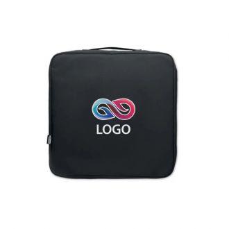 Torba 600D RPET na kable CABAG - Czarny - zdjęcie główne