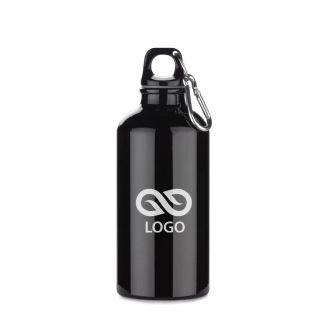 Butelka aluminiowa TREKO 500 ml - Czarny - zdjęcie główne