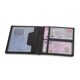 Etui na dokumenty Classic - Czarny - zdjęcie główne