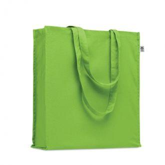 Torba z bawełny organicznej BENTE COLOUR - limonka - zdjęcie główne